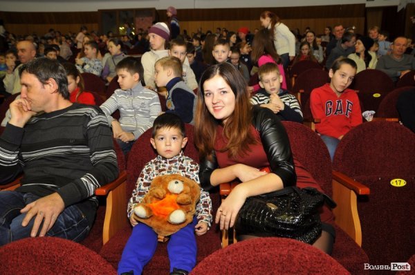 У Луцьку діти учасників АТО отримали подарунки