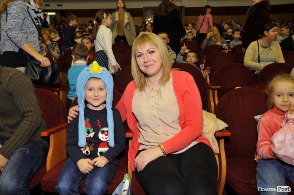 У Луцьку діти учасників АТО отримали подарунки