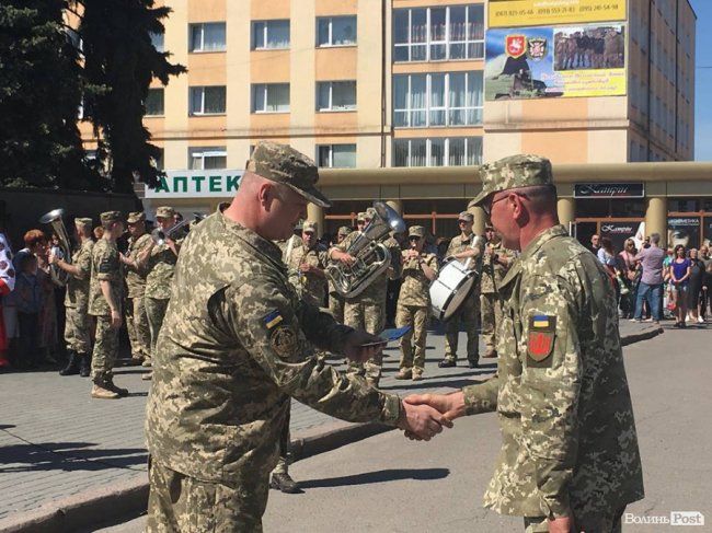Ви зберегли наш мир: на Волині зустріли зенітників, які повернулися з АТО. ФОТО