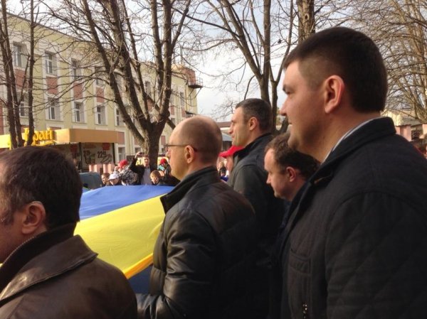 «Вставай, Україно!» в Рівному. ФОТО