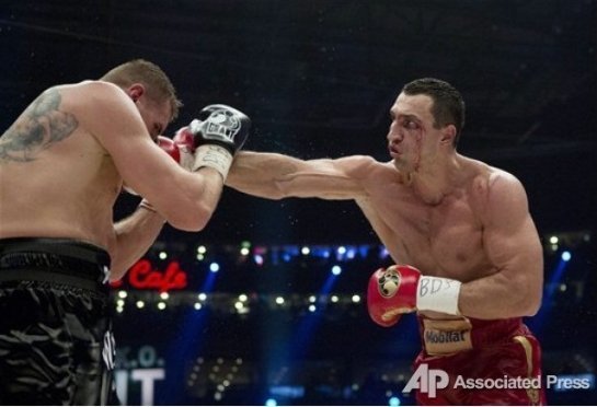 Як Кличко побив поляка. ВІДЕО. ФОТО