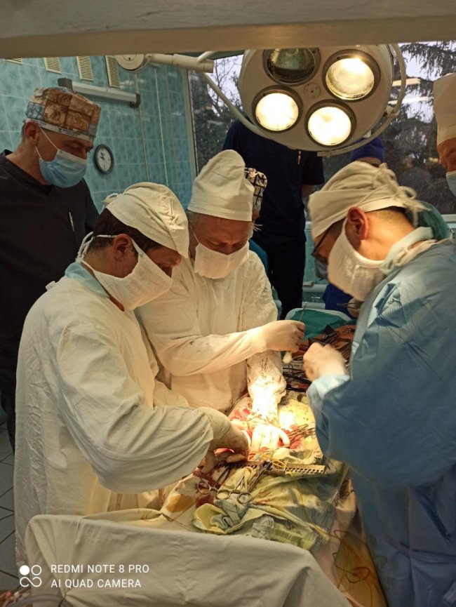 У луцькій лікарні хірурги разом з  білоруськими колегами вперше виконали складну операцію на підшлунковій залозі 