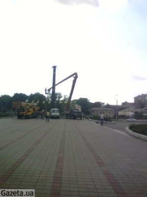 У Харкові знесли пам'ятник Незалежності України