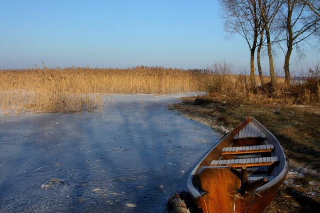 Опублікували зимові світлини мальовничого Світязю. ФОТО