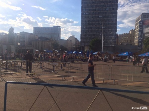 Як Київ вболіває за збірну України