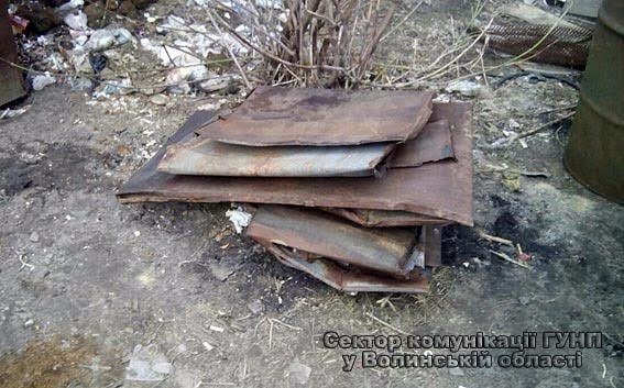 На Волині поліцейські викрили незаконний пункт прийому брухту. ФОТО