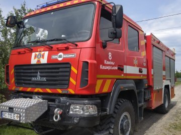 На Волині під час пожежі травмувався 15-річний хлопець. ФОТО