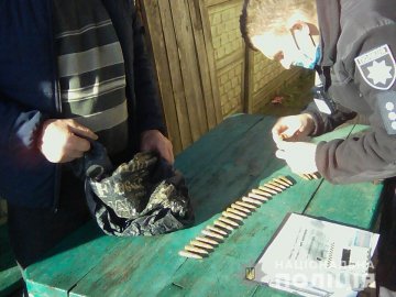 У волинянина вдома поліція знайшла набої