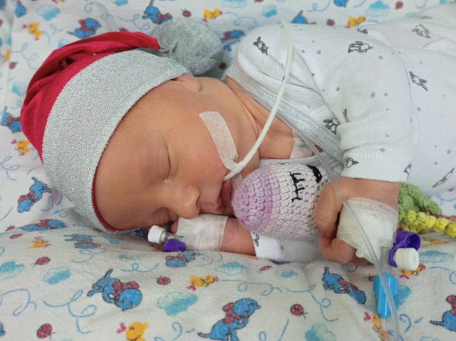 У волинському перинатальному центрі влаштували сюрприз для батьків «поспішайок»