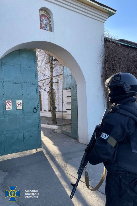 СБУ проводить обшуки в храмах УПЦ МП на Полтавщині. ФОТО