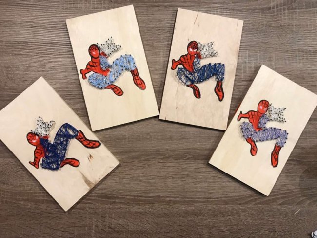 Вчителька з села під Луцьком створює шедеври із цвяхів та ниток. ФОТО