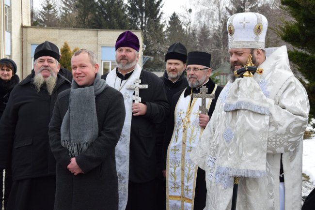 На «Луцькводоканалі» освятили воду.  ФОТО