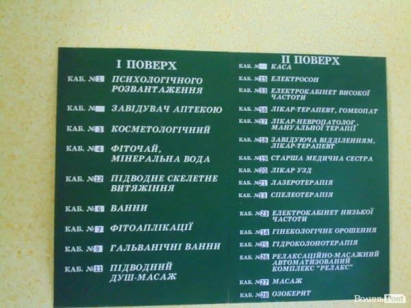 На Волині проінспектували заклади відпочинку. ФОТО