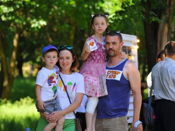 Мама, тато і я: у луцькому парку - родинний фестиваль. ФОТО