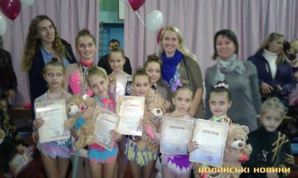 Волинські гімнастки привезли з Києва 8 медалей