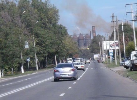Маріуполь накрило хмарою смогу. ФОТО
