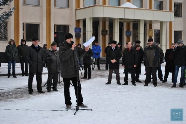 У Нововолинську шахтарі продовжують мітингувати. ФОТО