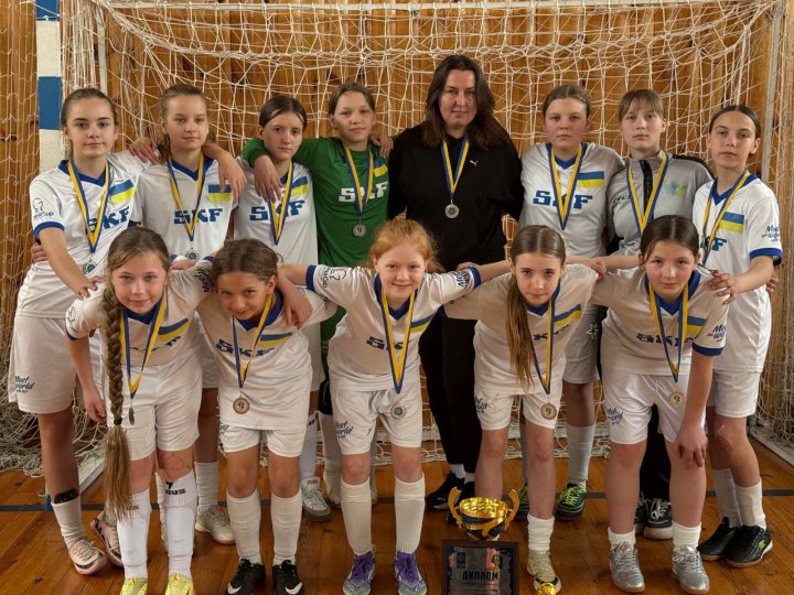Юні футзалістки з Волині – срібні призерки чемпіонату України. ФОТО