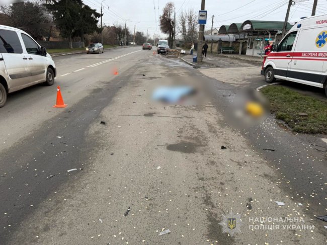 У Луцьку водій авто збив двох пішоходів, чоловік загинув, жінка - в лікарні