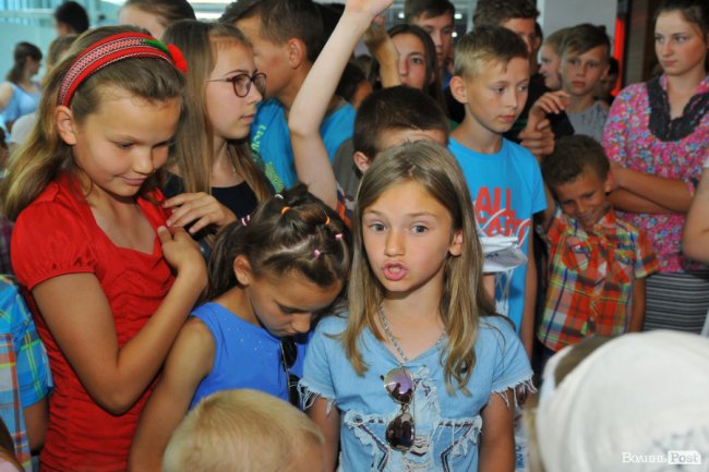 У луцькому «Промені» влаштували свято для дітей. ФОТО