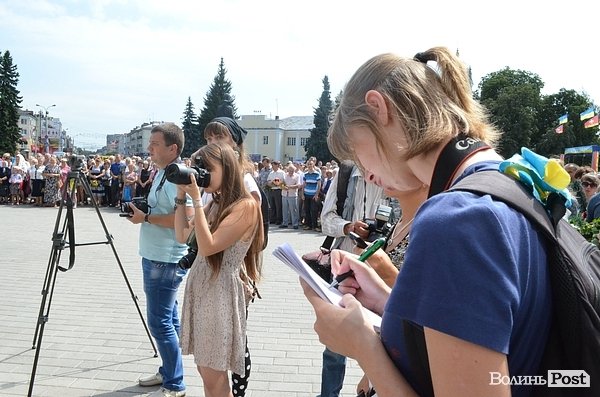 У Луцьку ховали загиблого в АТО. ФОТО