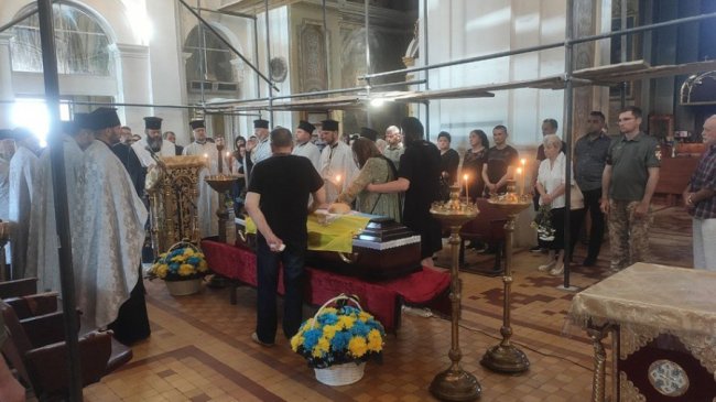 У Луцьку провели в останню путь військового Максима Єремію