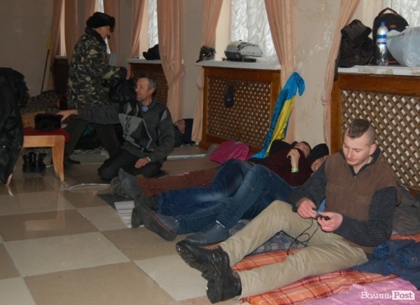 Волиняни на Майдані в Києві. ФОТО