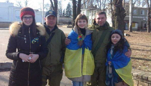 Жителі Волновахи подякували волинським благодійникам за допомогу. ФОТО