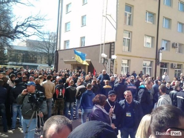 У Луцьку пікетували міліцію. ФОТО