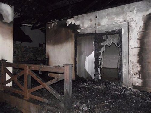 У Рівному горів будинок працівника російського банку