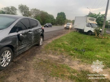 У Княгининку сталася аварія