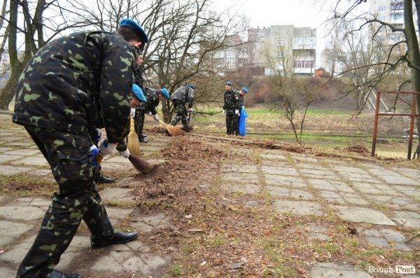 Як прибирали Луцьк
