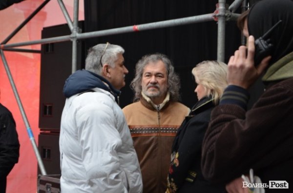 «Порошенківський» концерт у центрі Луцька. ФОТО