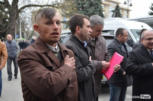 «Порошенківський» концерт у центрі Луцька. ФОТО