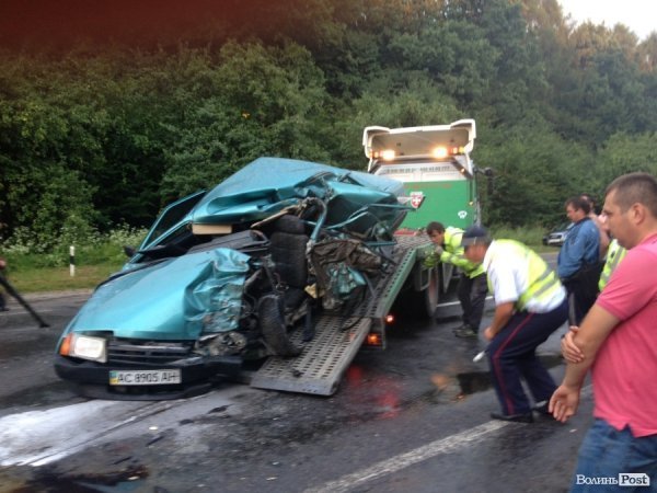 Страшна аварія на Волині: загинули діти. ФОТО