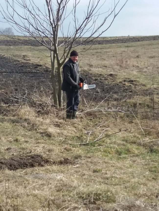 У селі Луцького району влаштували толоку, щоби посадити ліс