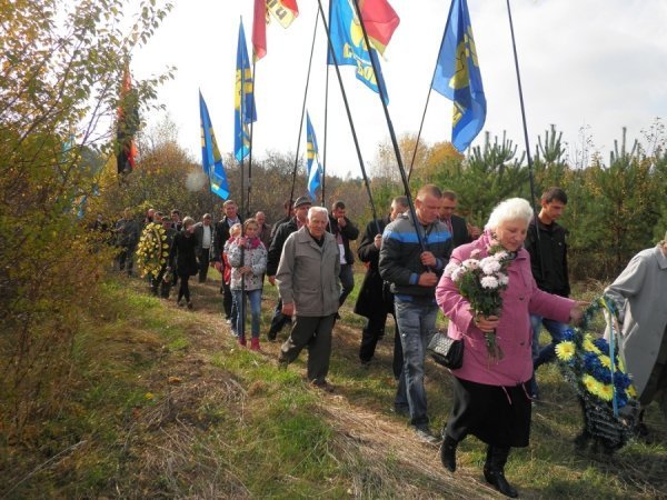 На Волині відзначили день народження УПА. ФОТО