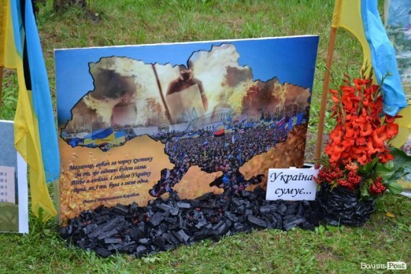 У Луцьку  - квіткова виставка до Дня Незалежності. ФОТО