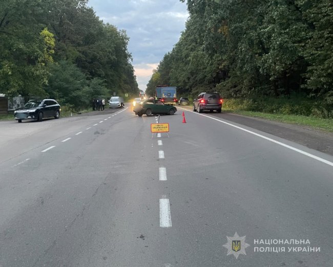 На Волині зіткнулися два авто: двоє травмованих