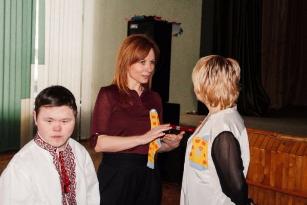 У Луцьку пройшла акція на підтримку людей, хворих на синдром Дауна. ФОТО