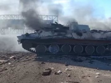 На Київщині обіцяють по 1000 доларів за спалений ворожий танк