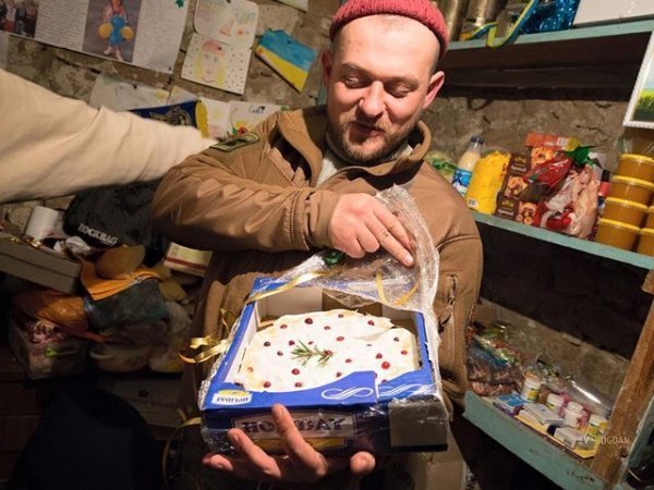 Як зустрічали Новий рік у зоні АТО. ФОТО