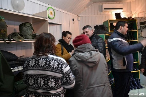 У Луцьку відкрили соціальний магазин з амуніцією для бійців. ФОТО