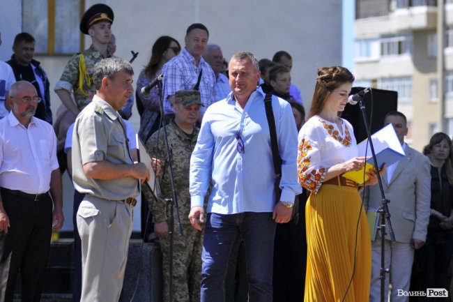 Фото випускного у військовому ліцеї в Луцьку