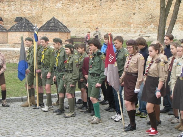 Луцькі пластуни склали присягу в замку