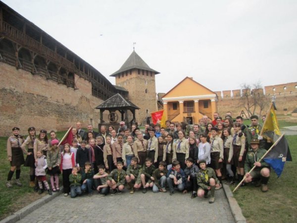 Луцькі пластуни склали присягу в замку