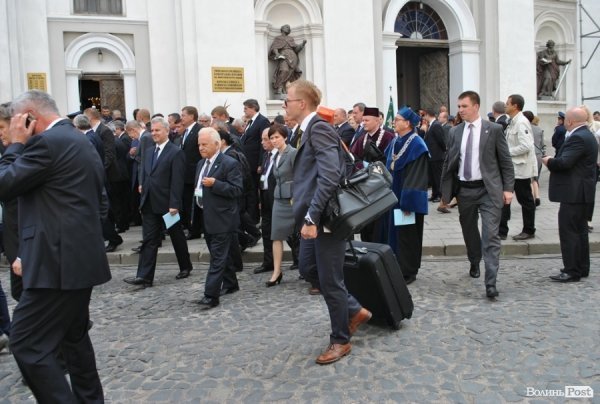Президент Польщі приїхав у Луцьк помолитися. ФОТО