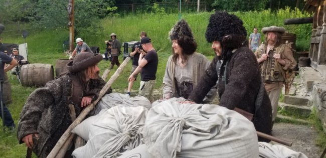 Лучани знімалися у фільмі «Довбуш» відомого земляка Олеся Саніна. ФОТО.ВІДЕО 