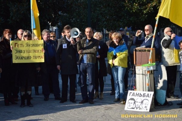 Лучанин - один з організаторів Євромайдану в Португалії. ФОТО
