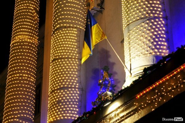 Луцьк напередодні Нового Року: як прикрасили місто